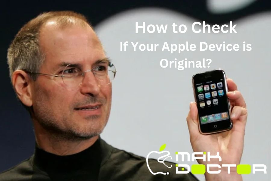 check your apple device; original or fake
