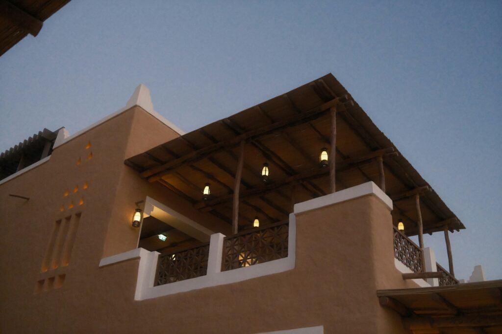 Traditional Najdi building in Diriyah, west Riyadh