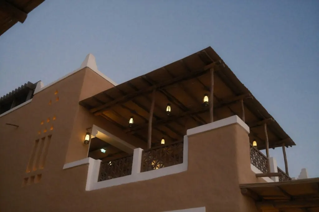 Traditional Najdi building in Diriyah, west Riyadh